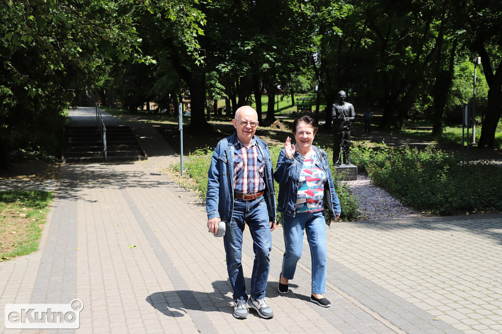 Piknik wśród róż w centrum Kutna