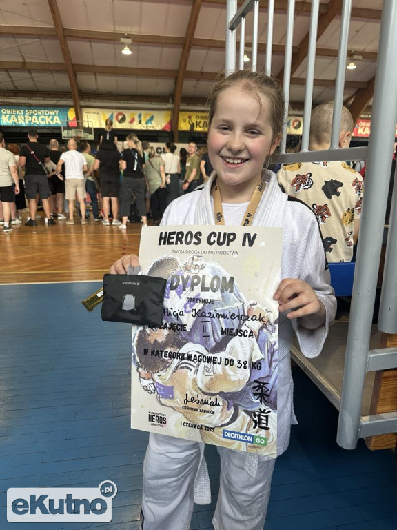 Judocy IPPON MDK Kutno z medalami
