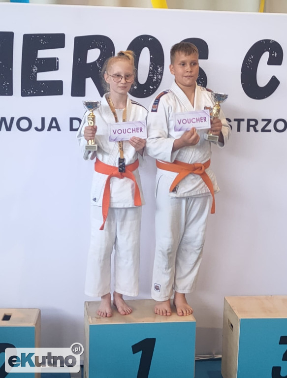 Judocy IPPON MDK Kutno z medalami