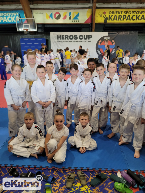 Judocy IPPON MDK Kutno z medalami
