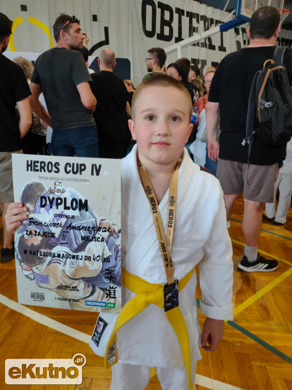 Judocy IPPON MDK Kutno z medalami