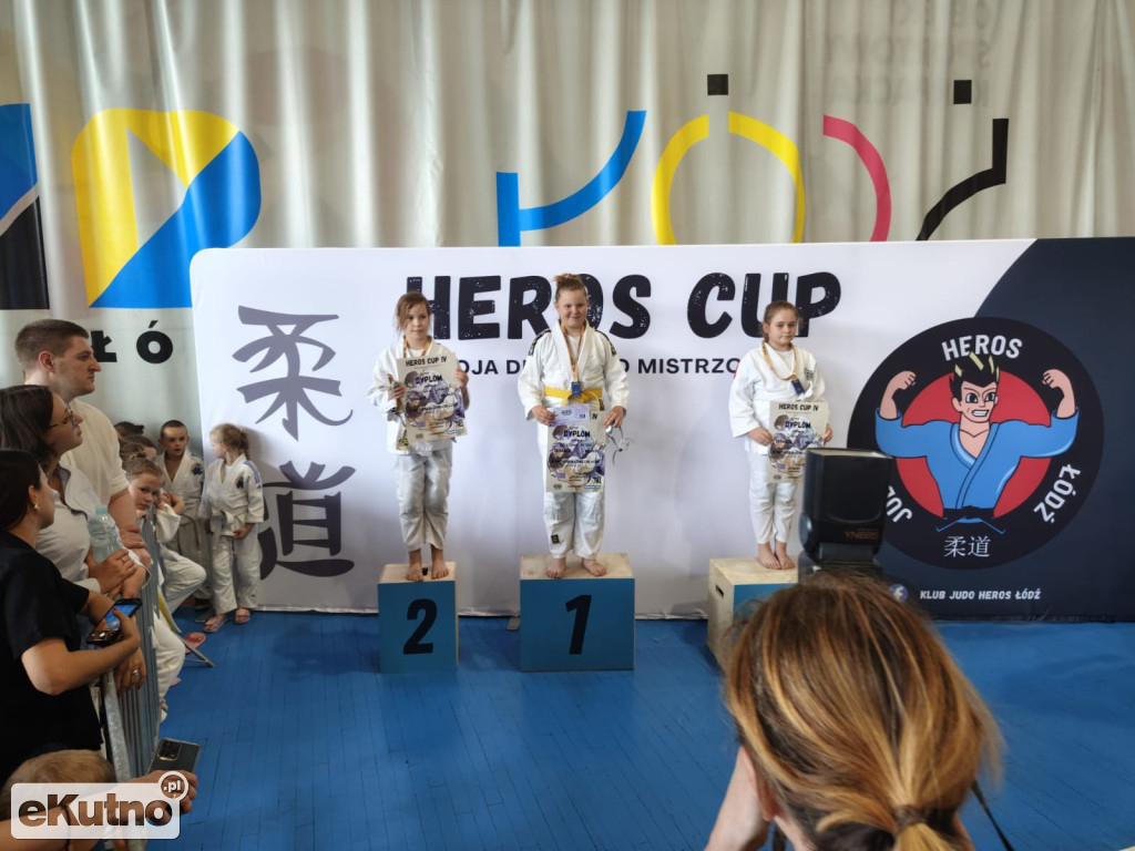 Judocy IPPON MDK Kutno z medalami