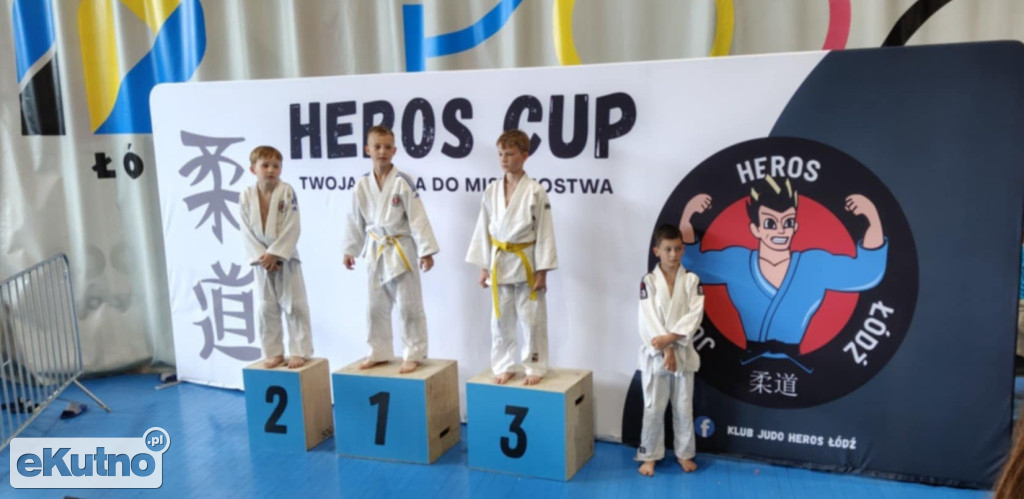 Judocy IPPON MDK Kutno z medalami