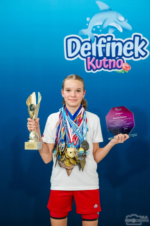 Zuzanna Żydowo z UKS Delfinek powołana do Kadry Młodzika w pływaniu!