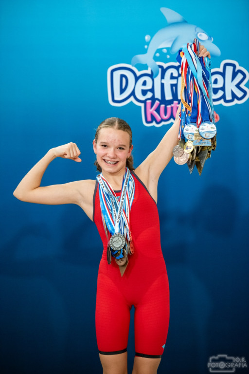 Zuzanna Żydowo z UKS Delfinek powołana do Kadry Młodzika w pływaniu!