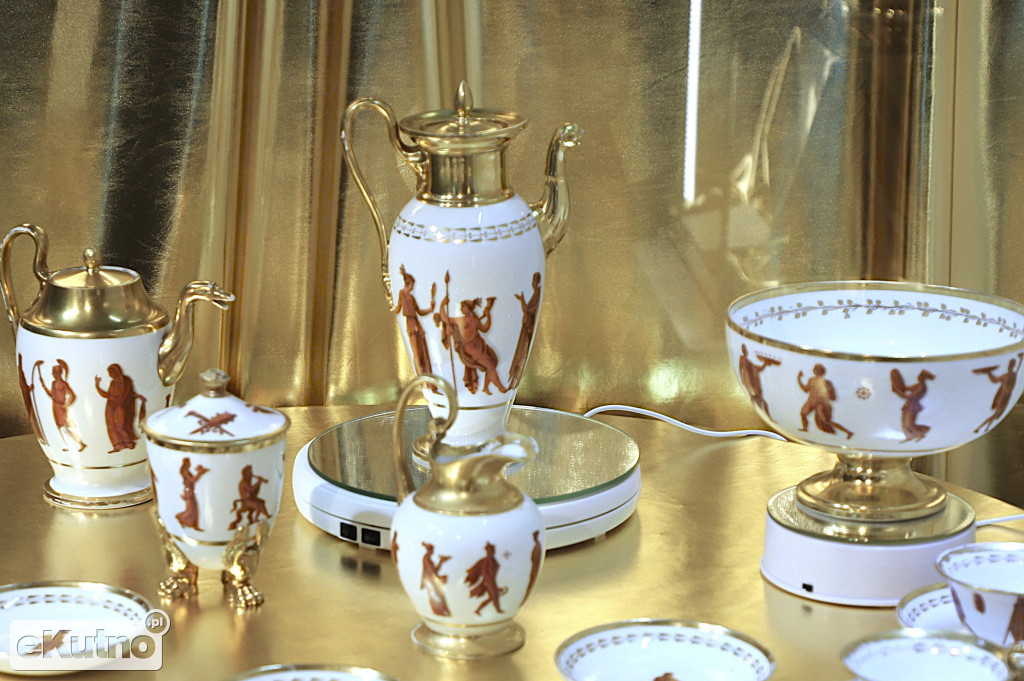 Wystawa porcelany w Pałacu Saskim