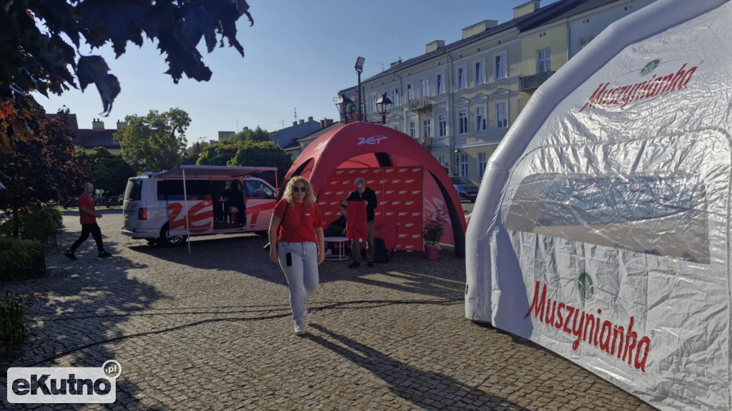 Ekipa Dzień Dobry Bardzo Radia ZET w Kutnie