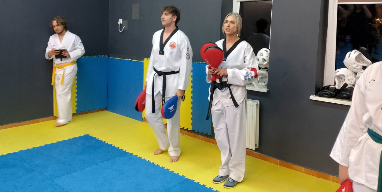 Trening z mistrzynią świata w taekwondo