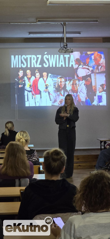 Trening z mistrzynią świata w taekwondo
