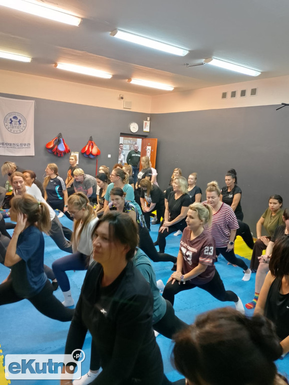 Trening z mistrzynią świata w taekwondo