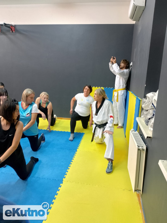 Trening z mistrzynią świata w taekwondo