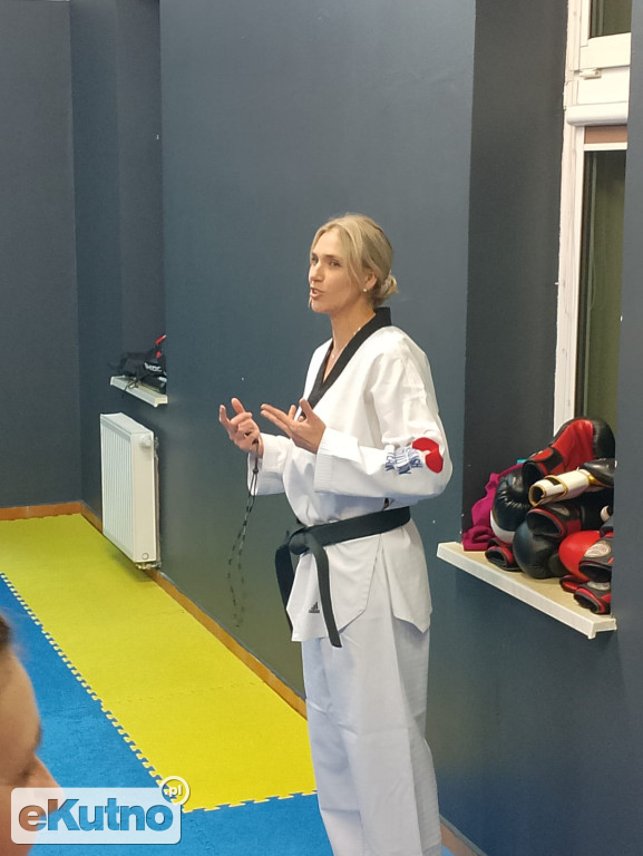 Trening z mistrzynią świata w taekwondo