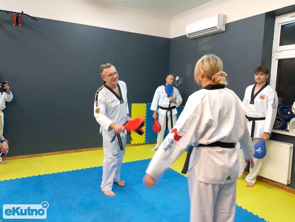Trening z mistrzynią świata w taekwondo