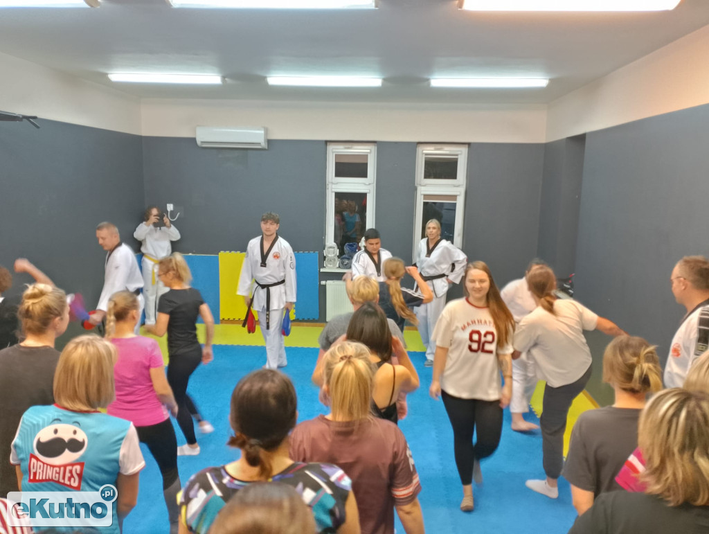 Trening z mistrzynią świata w taekwondo