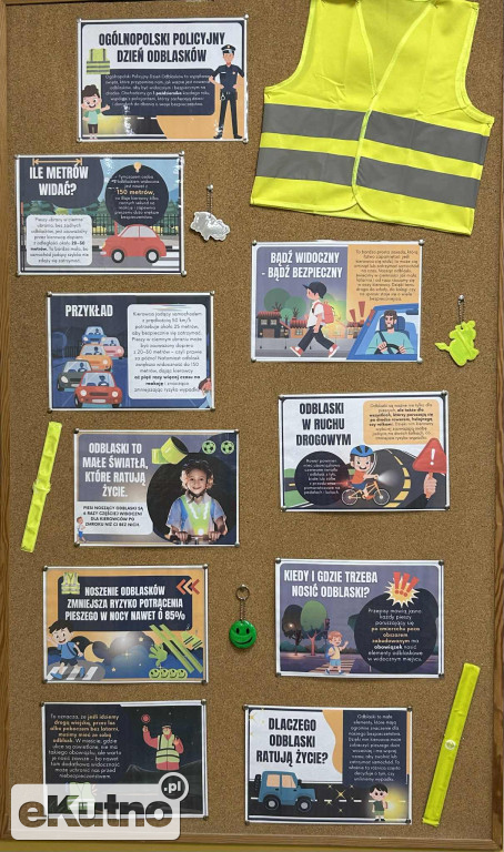 Odblaskowa szkoła w Imielnie