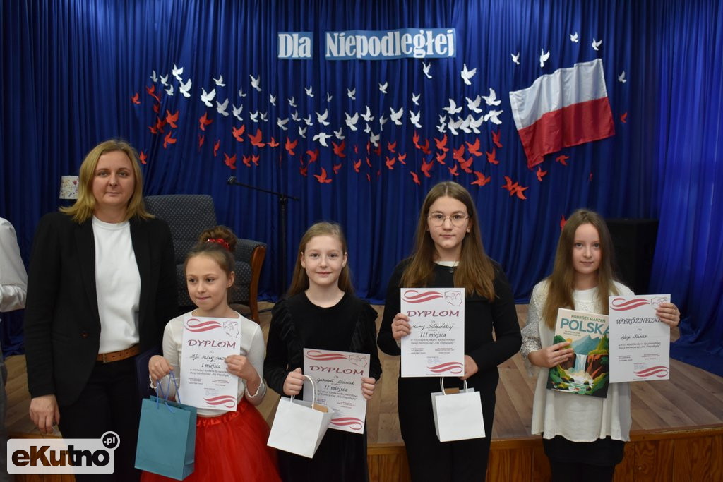 Konkurs Recytatorski Poezji Patriotycznej Dla Niepodległej