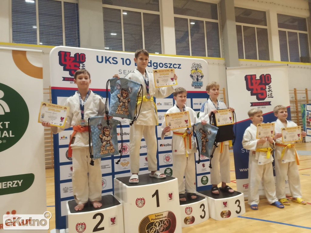 Sukces kutnowskich judoków