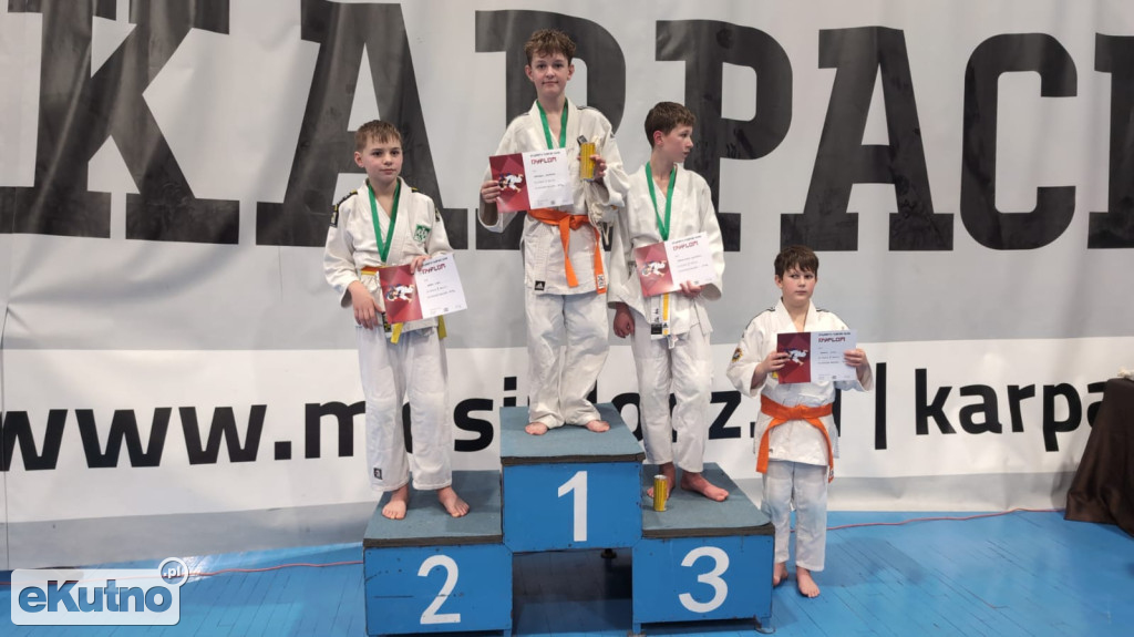Sukces kutnowskich judoków