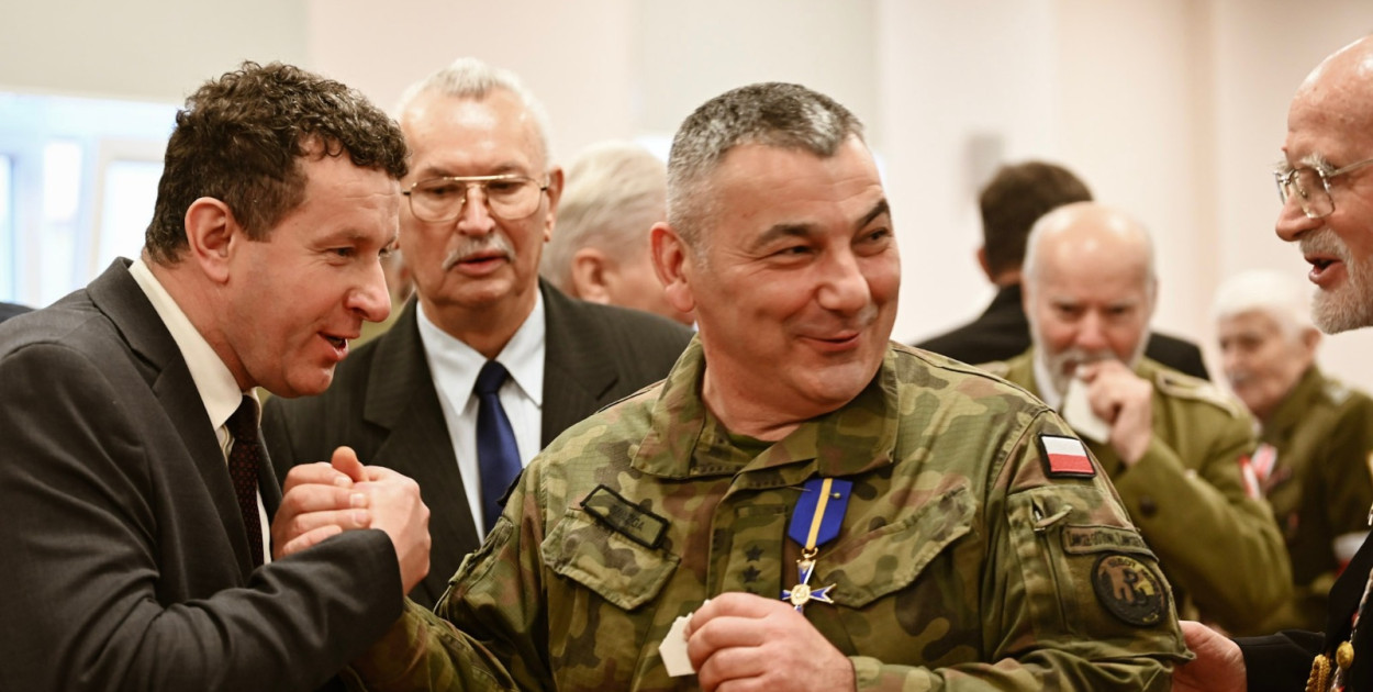 Wigilia żołnierzy 9 Łódzkiej Brygady Obrony Terytorialnej