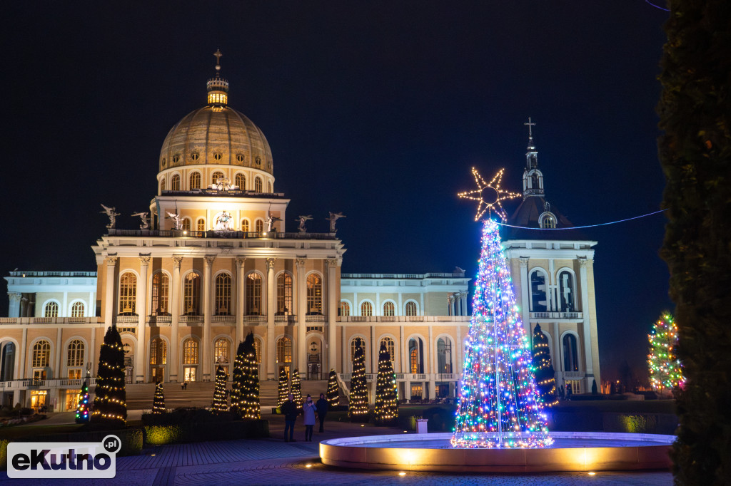 Pasterka w licheńskiej bazylice