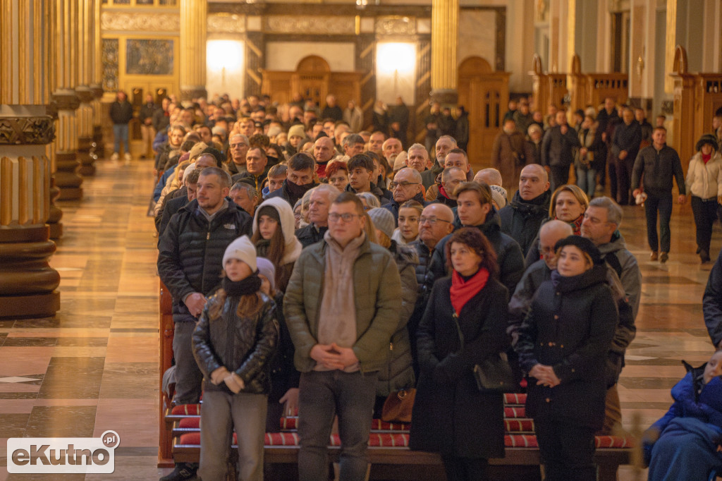 Pasterka w licheńskiej bazylice