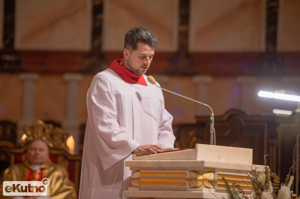 Pasterka w licheńskiej bazylice