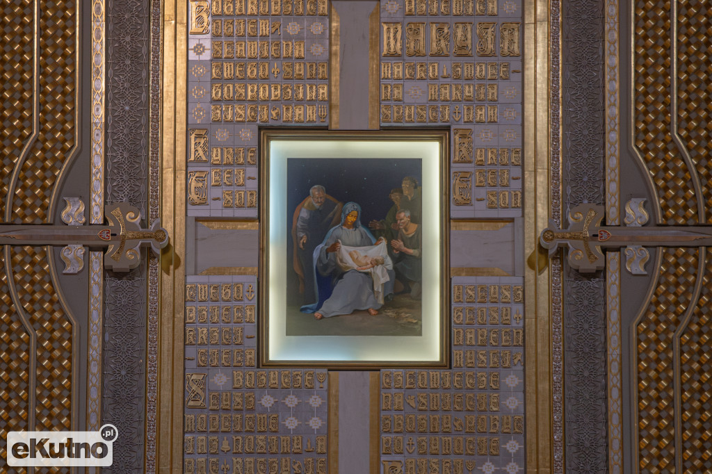 Pasterka w licheńskiej bazylice