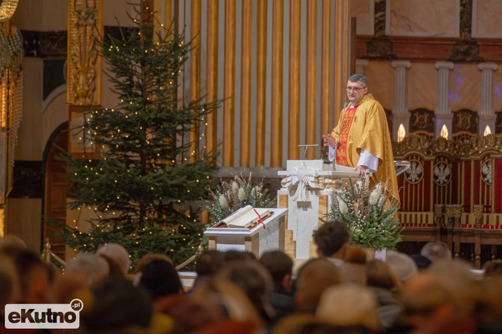 Pasterka w licheńskiej bazylice
