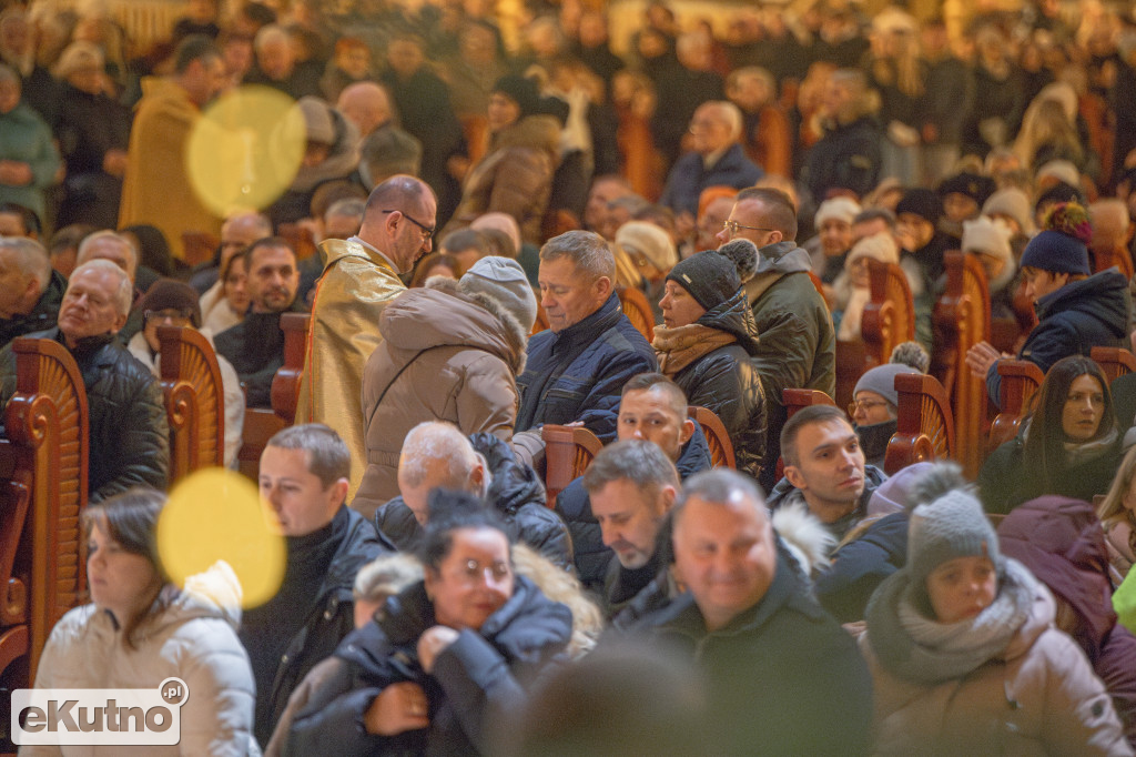 Pasterka w licheńskiej bazylice