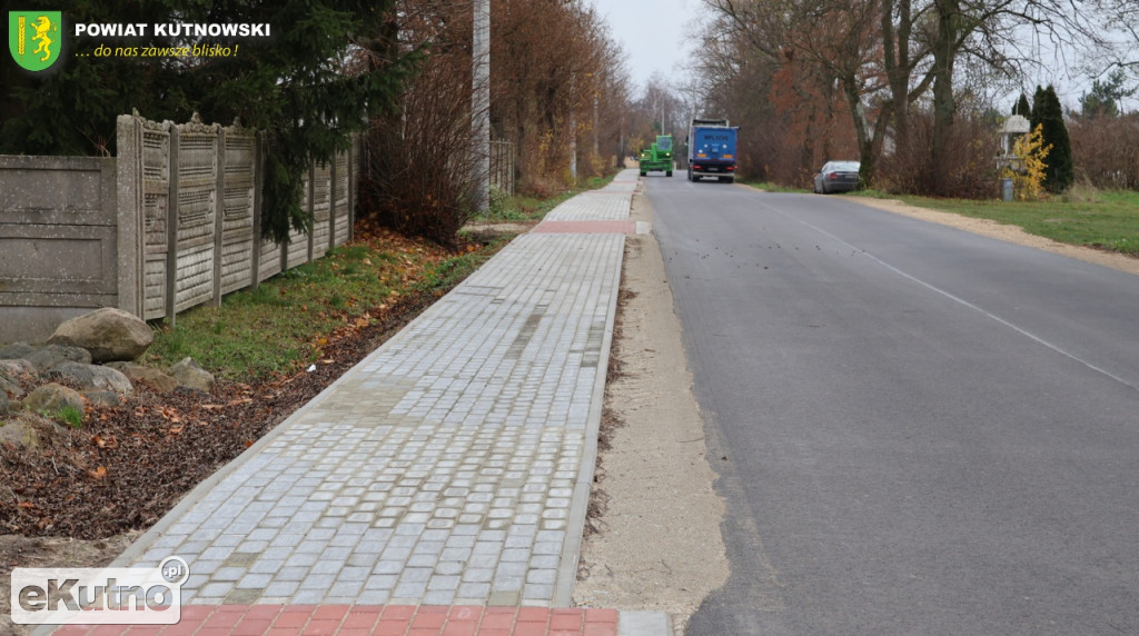 Nowe nawierzchnie dróg w powiecie