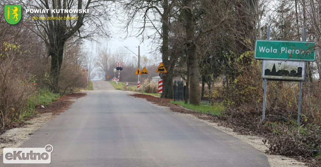 Nowe nawierzchnie dróg w powiecie