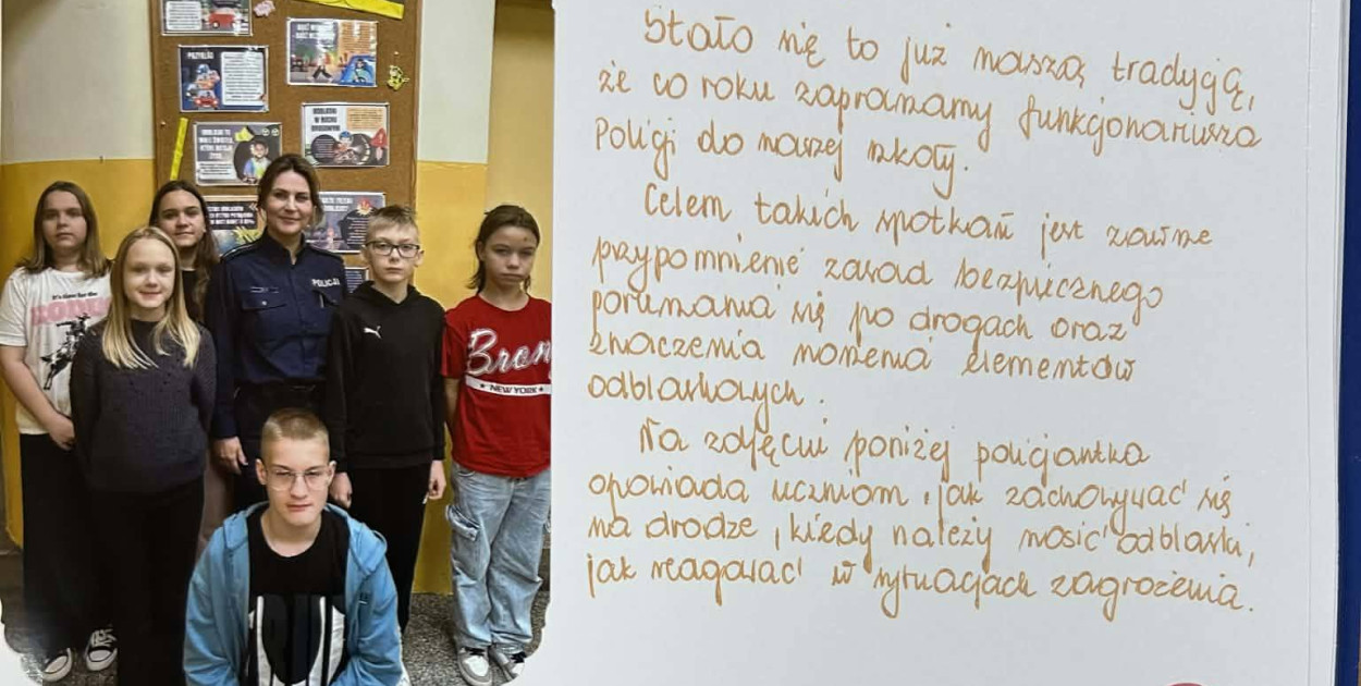 W Imielnie Odblaskowa Szkoła