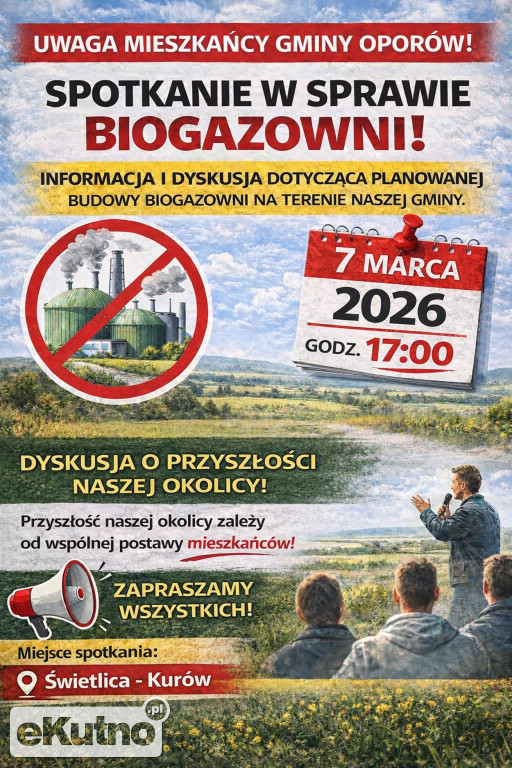 NIE dla biogazowni w Oporowie