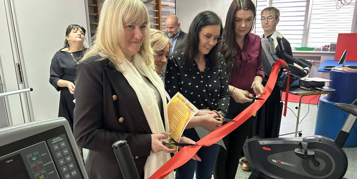 Odnowiona sala w PSONI Koło Kutno