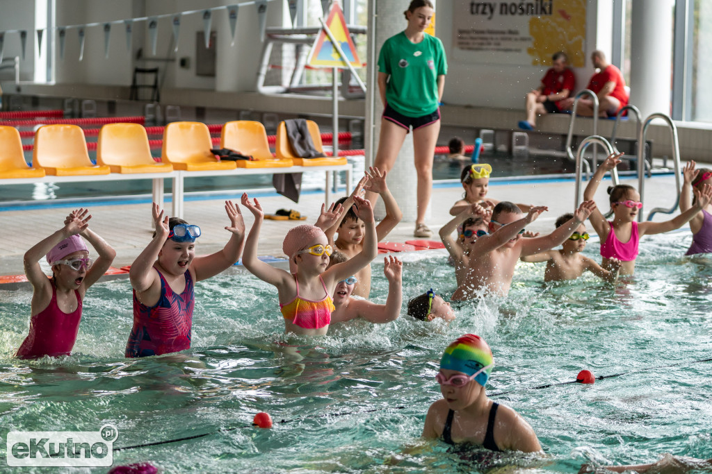 Pierwszy skok do wody!