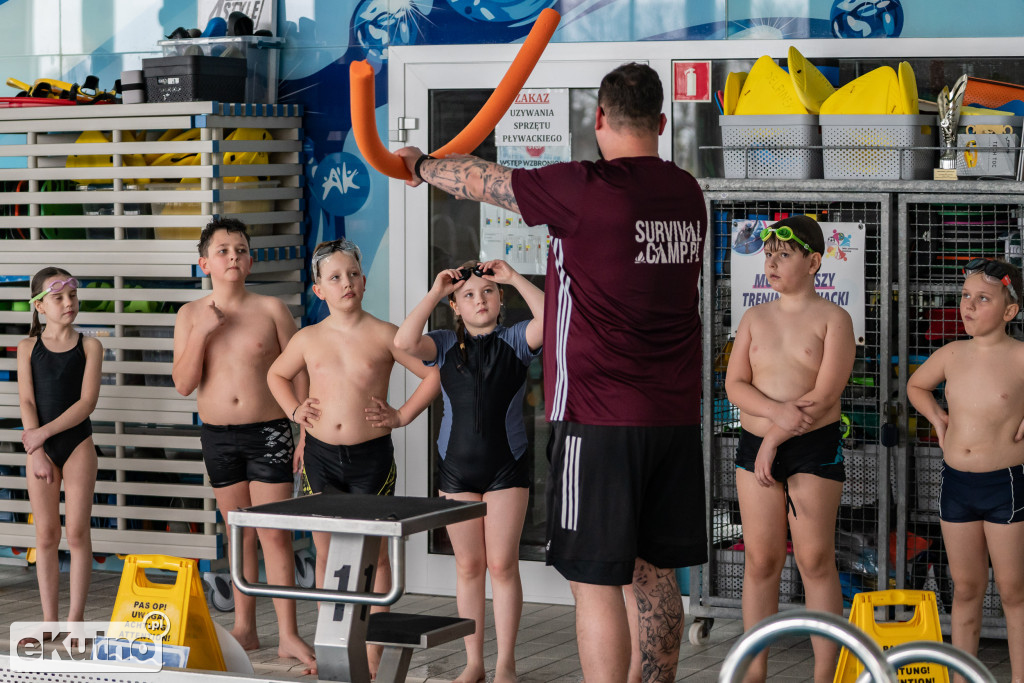 Pierwszy skok do wody!