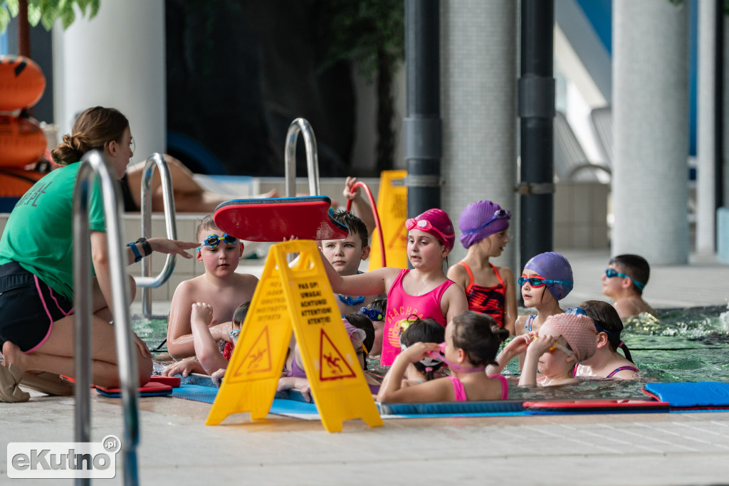Pierwszy skok do wody!