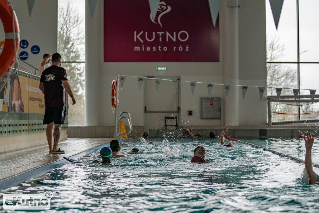 Pierwszy skok do wody!