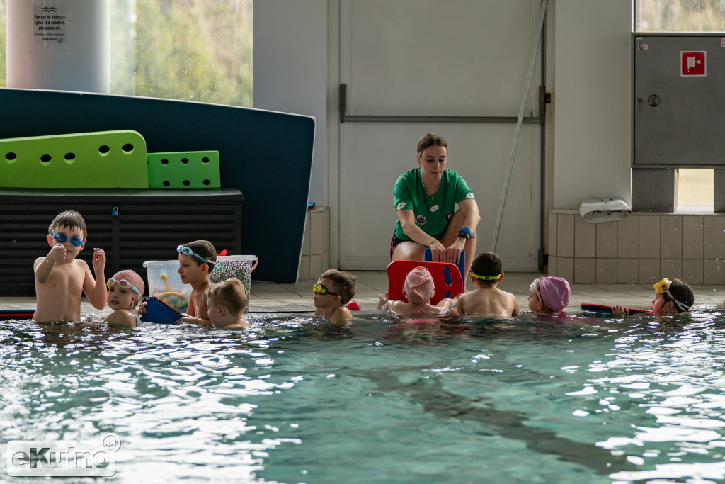 Pierwszy skok do wody!