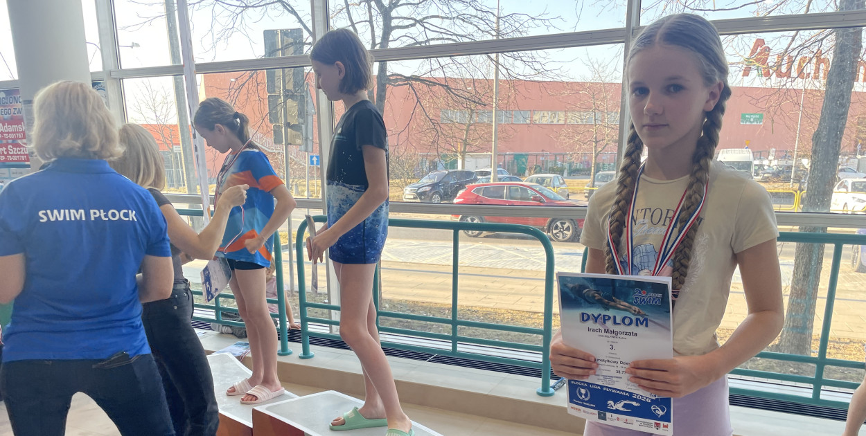 Nasi w Płockiej Lidze Pływania