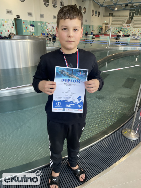 Nasi w Płockiej Lidze Pływania