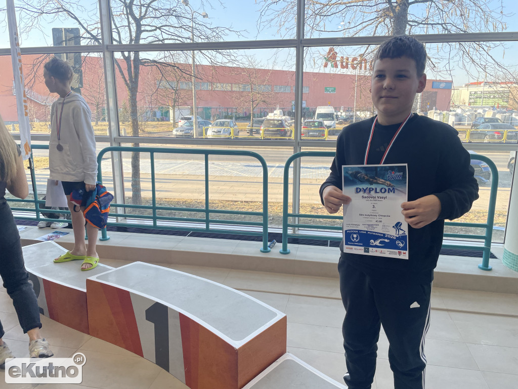 Nasi w Płockiej Lidze Pływania