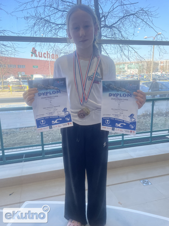 Nasi w Płockiej Lidze Pływania