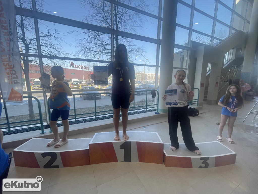 Nasi w Płockiej Lidze Pływania