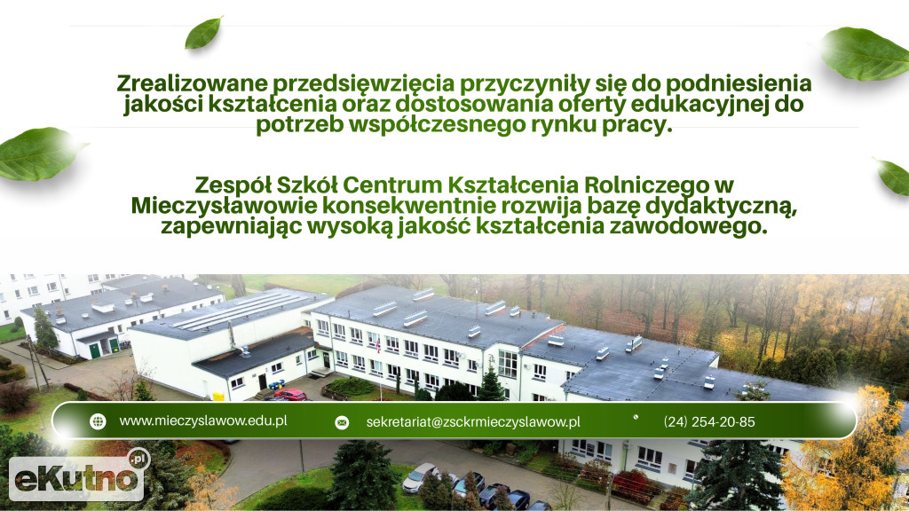 Wielkie zmiany w szkole w Mieczysławowie