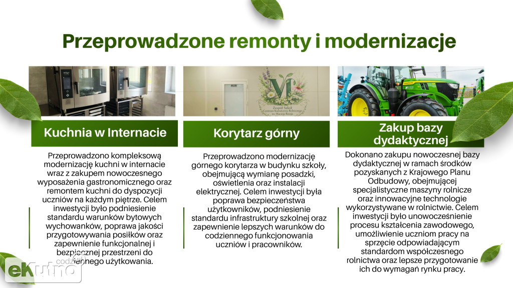 Wielkie zmiany w szkole w Mieczysławowie
