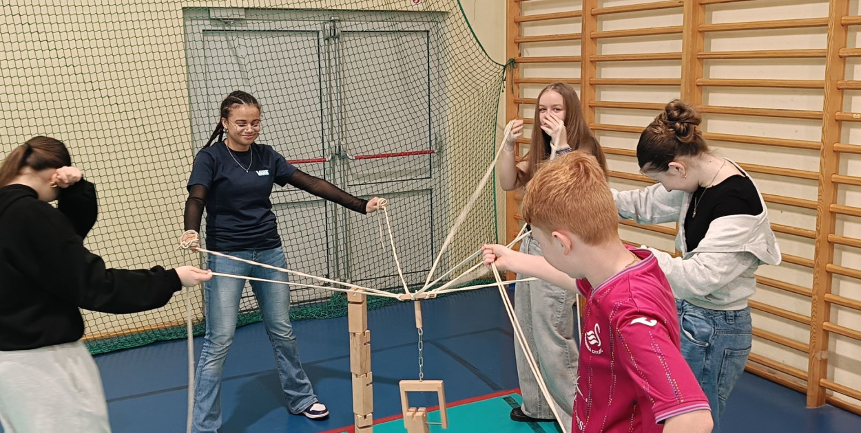 Ścieżka sensoryczna w Szóstce