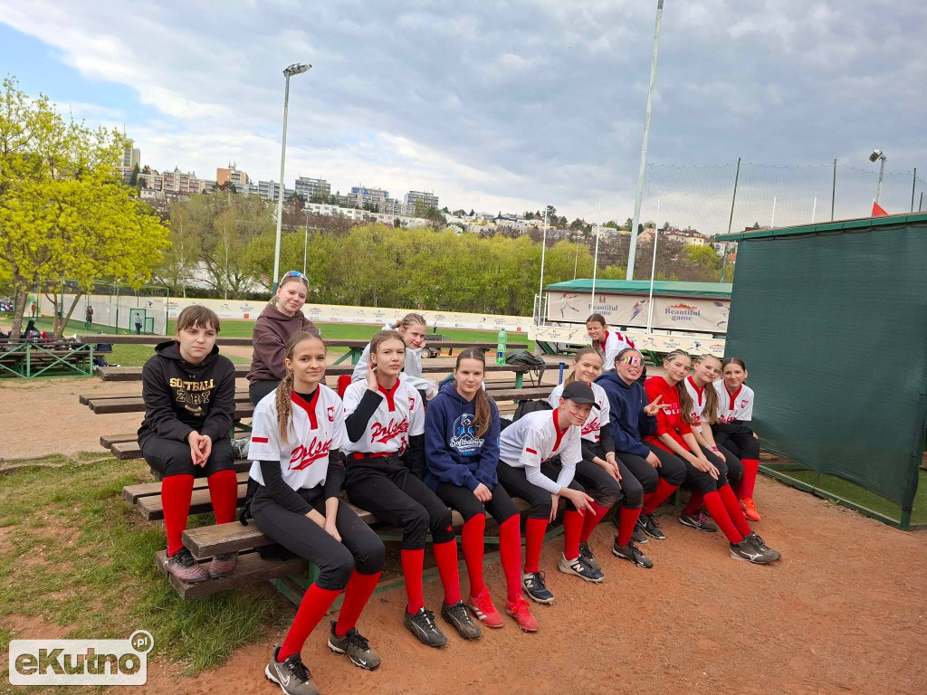 Softballistki z Krośniewic w Pradze