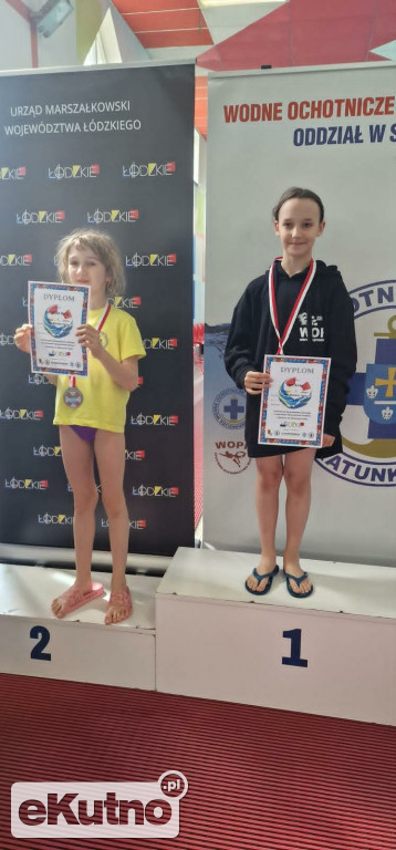 Sukcesy kutnowskich pływaczek