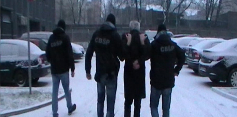 Zatrzymanie Piero P. w Polsce. fot. CBŚP